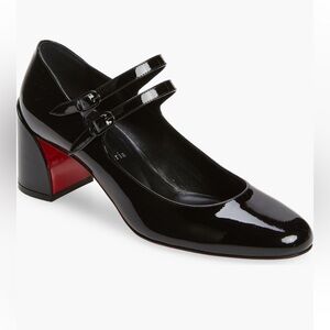 Black Patent Leather Miss Jane Pumps